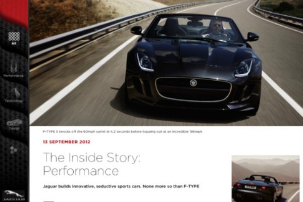 Jaguar F-Type Magazine