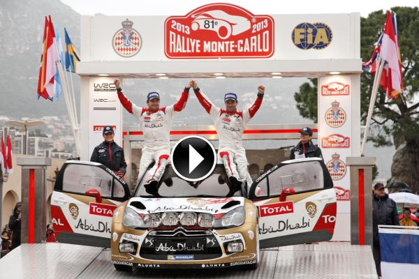 Video – Highlights Rallye Monte-Carlo 2013