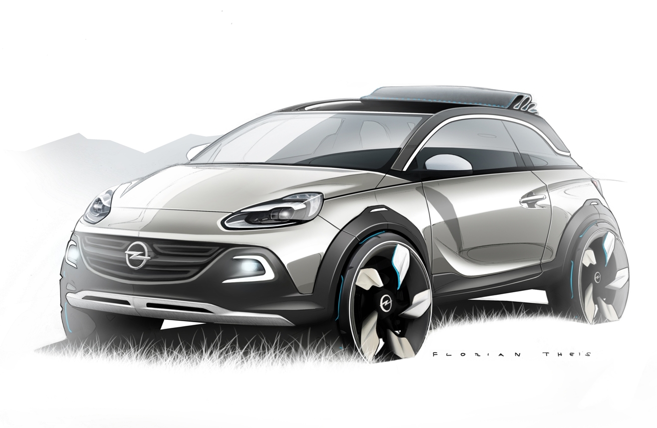 Salone di Ginevra 2013: Opel Adam Rocks Concept