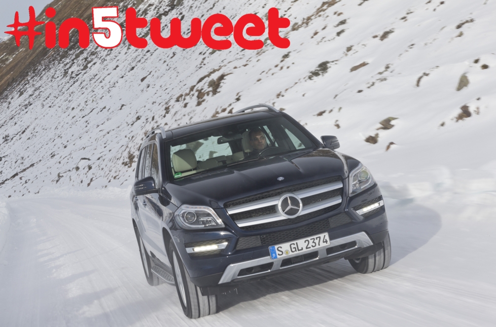 Prova Mercedes-Benz GL 63 AMG #in5tweet