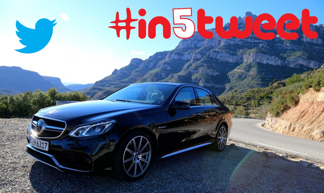 Prova Mercedes-Benz Classe E #in5tweet