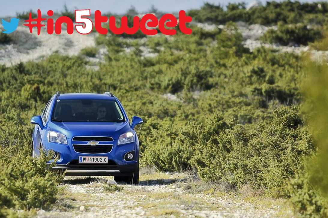 Prova Chevrolet Trax #in5tweet