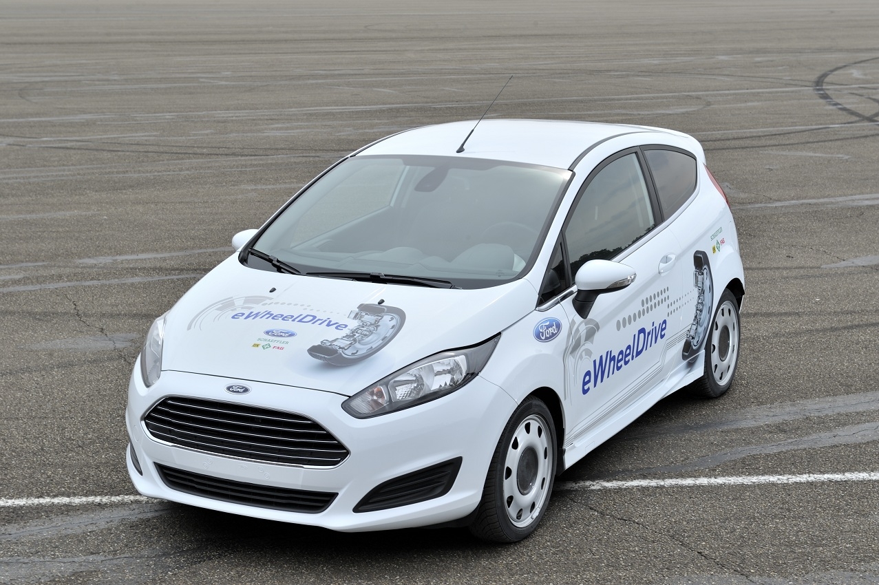 Ford Fiesta eWheelDrive elettrica