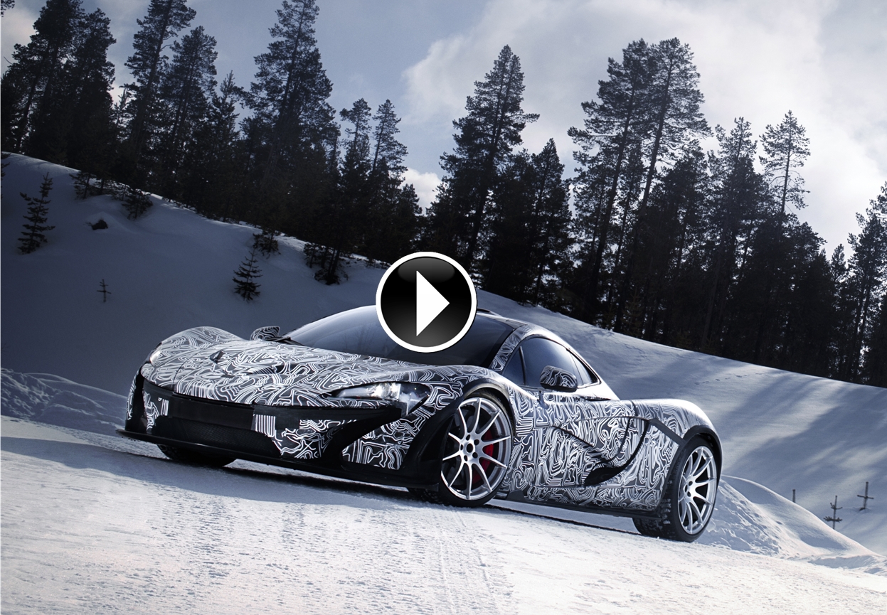 Video – McLaren P1 guidata in condizioni estreme