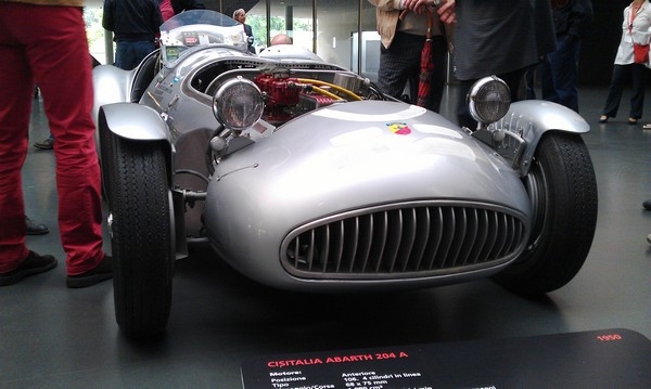 Cisitalia Abarth 204 A spider al MAUTO di Torino