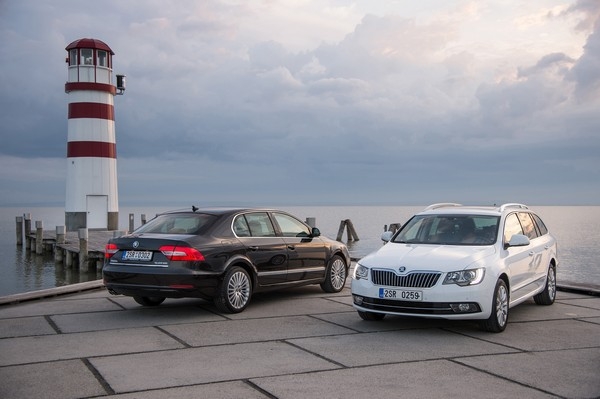 Nuove Skoda Superb e Superb Wagon