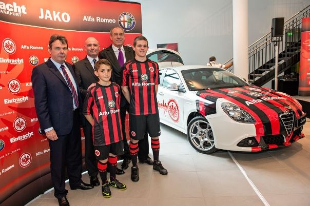 Alfa Romeo e Eintracht Francoforte