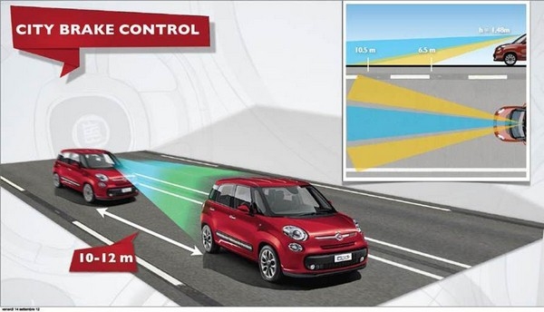 Il City Brake Control FIAT si aggiudica il premio Euro NCAP Advanced