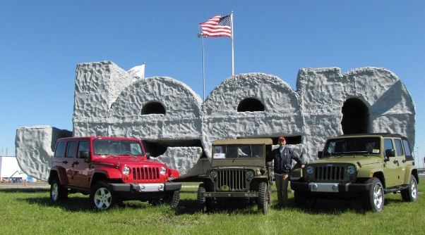 Jeep Willys da Roma agli USA