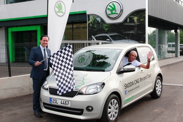 ŠKODA Citigo: un’impresa da record attraverso l’Europa