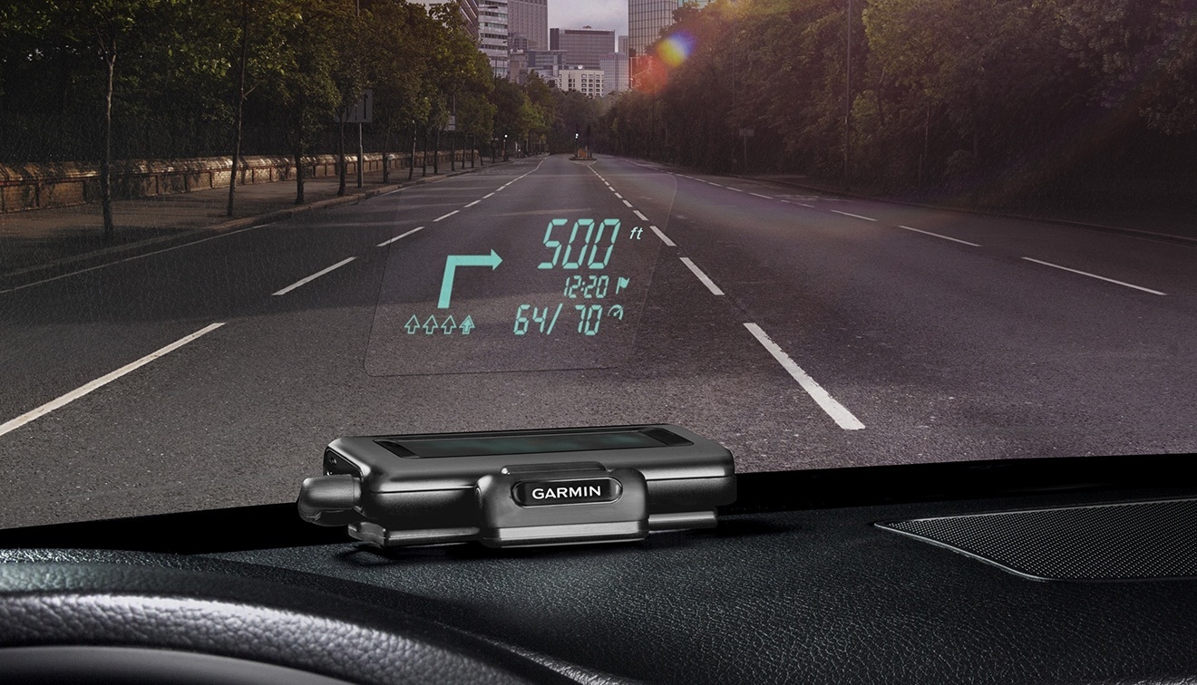 Head-up display per tutti con Garmin