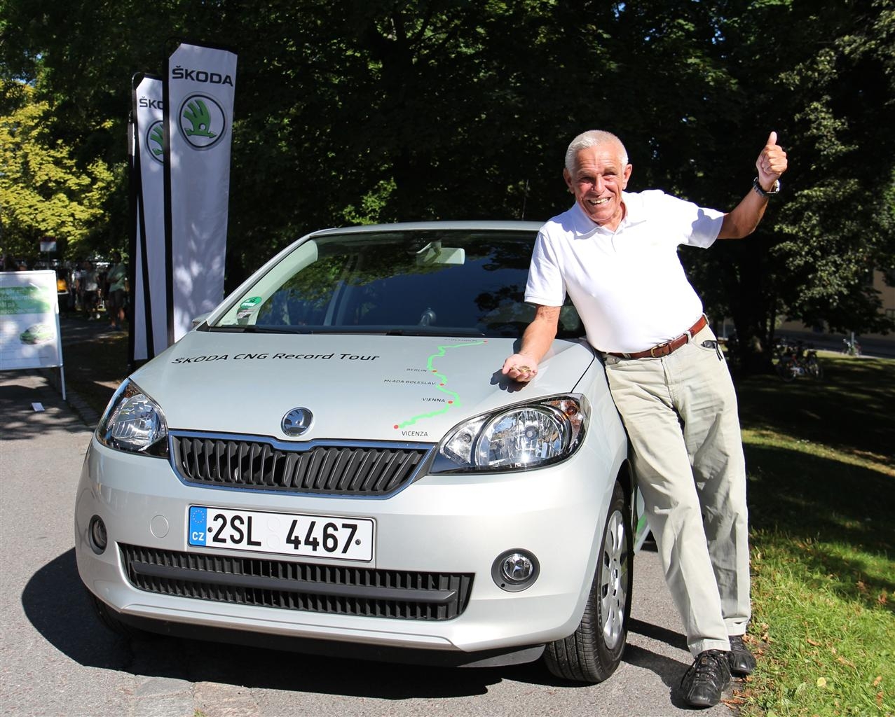 SKODA Citigo: meno di 100 Euro di carburante per oltre 2.500 km