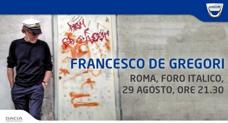 DACIA SPONSOR DAYS: festeggiamenti per il nuovo club con il concerto di De Gregori