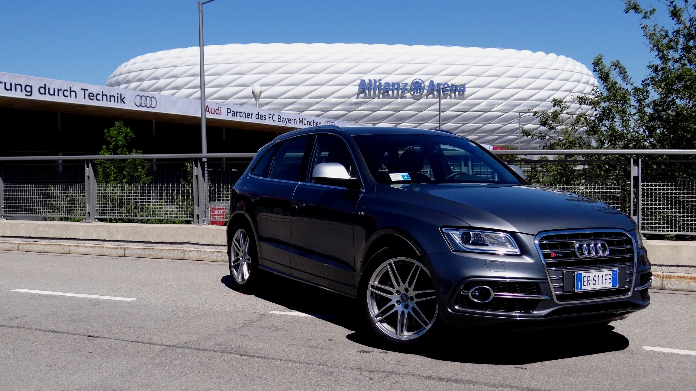 In viaggio verso la finale di Audi Cup 2013 con SQ5