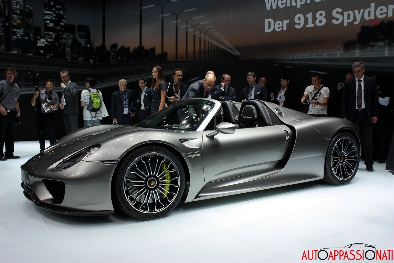 Foto – Stand Porsche al Salone di Francoforte 2013