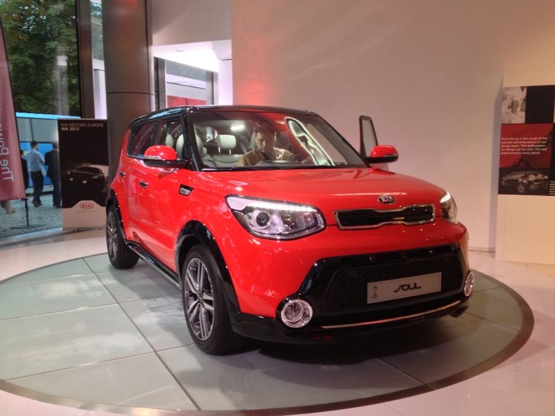 LIVE – Nuova Kia Soul a Francoforte 2013