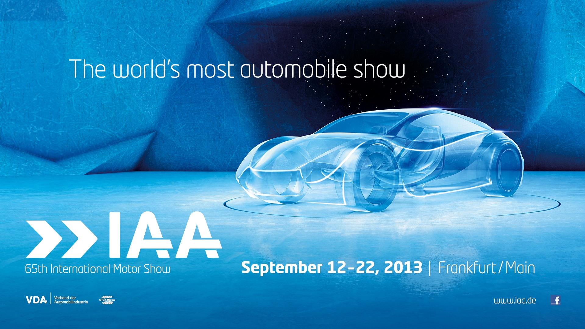 IAA 2013: Salone internazionale dell’Auto di Francoforte dal 12 al 22 settembre