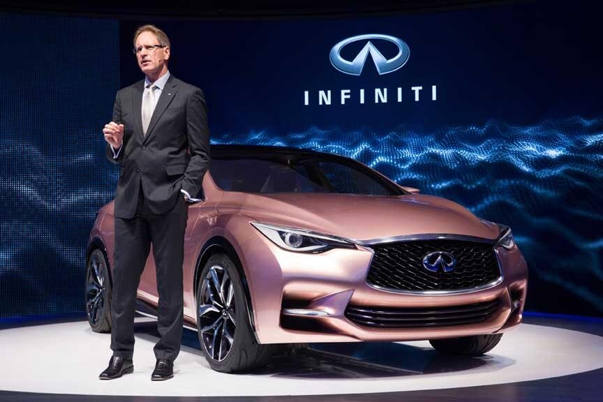 Live – Infiniti concept Q30 al Salone di Francoforte 2013