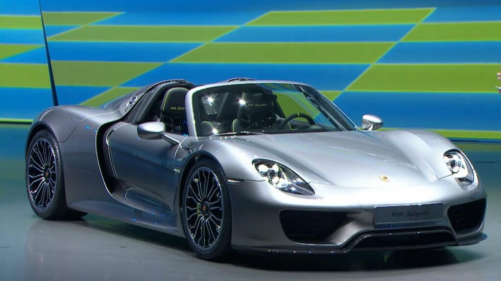 LIVE – Porsche 918 Spyder debutto all’IAA 2013