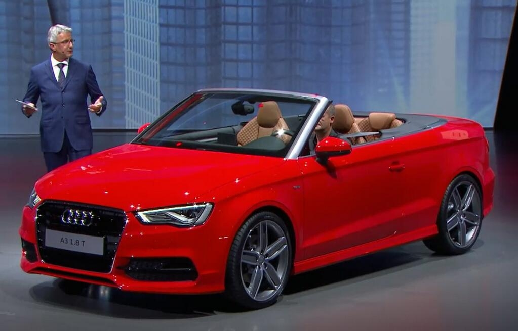 LIVE Francoforte 2013 – AUDI A3 CABRIOLET