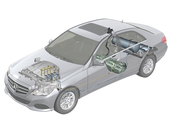 Mercedes E 200 Natural Gas Drive