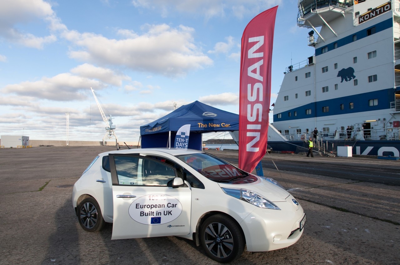 Nissan leader del progetto di installazione di colonnine di ricarica rapida