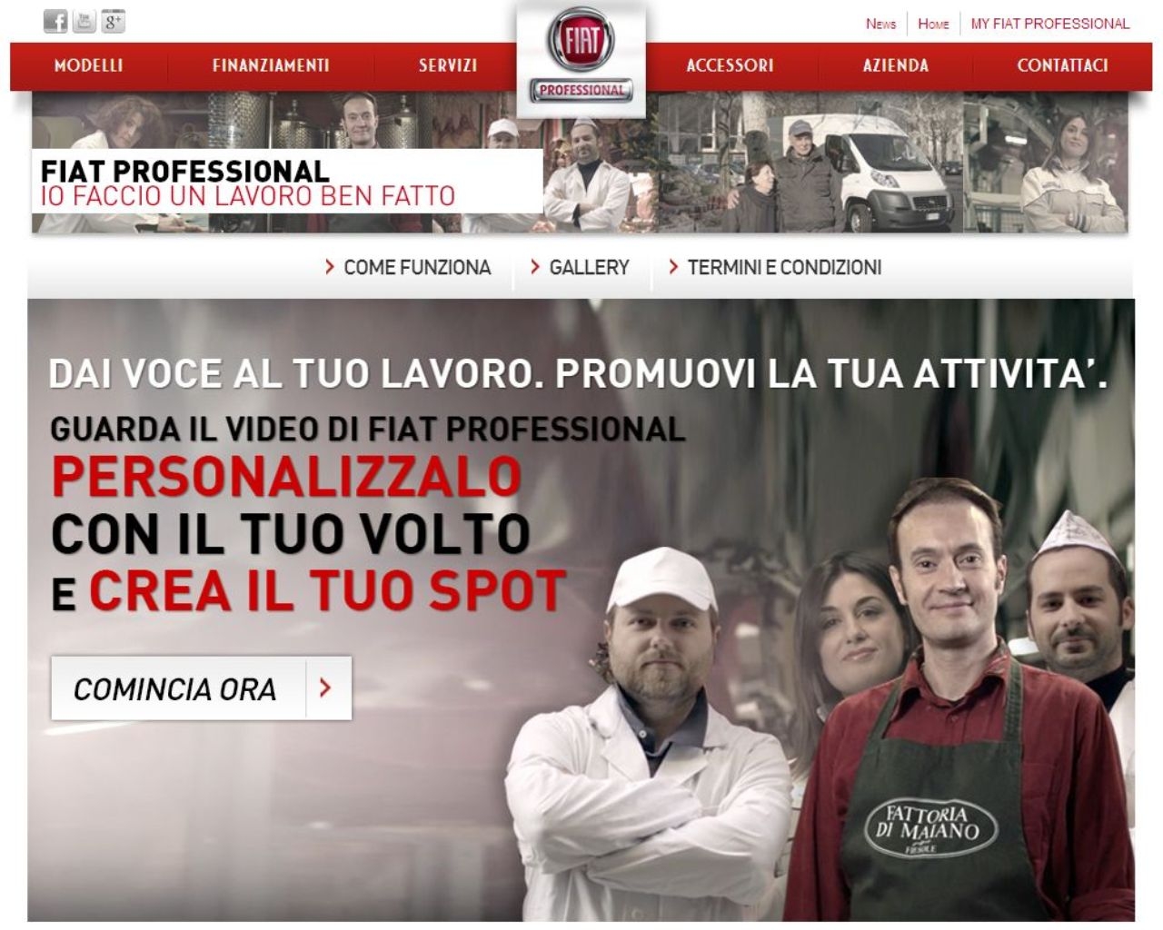 ‘Un lavoro ben fatto’: è on line la nuova campagna di Fiat Professional