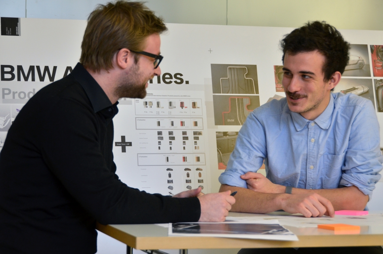 Attila Veress al lavoro presso il BMW DesignworksUSA