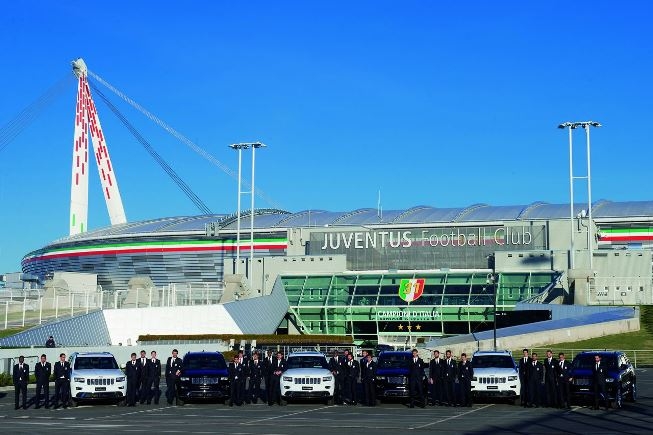 Jeep e Juventus: la Grand Cherokee insieme ai Campioni d’Italia