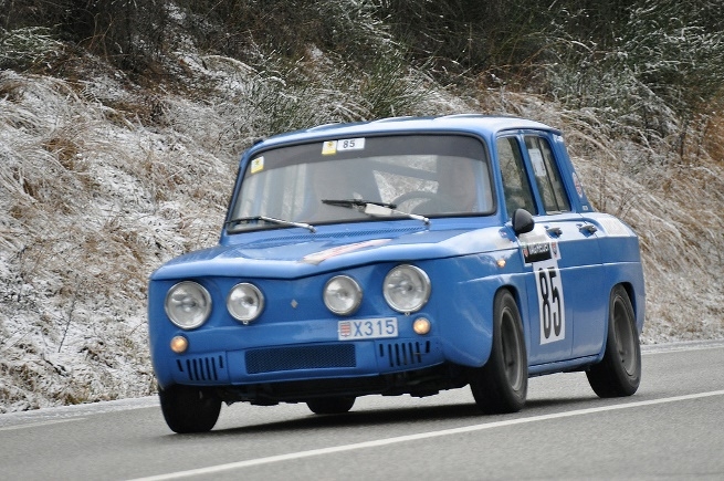 Renault Gordini 8 compie 50 anni e li festeggia al MonteCarlo Storico