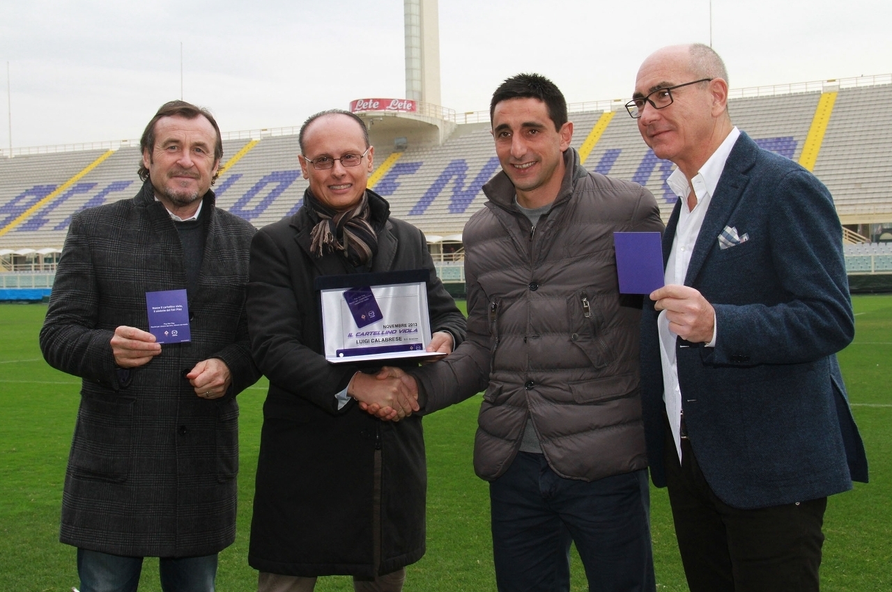 Mazda e Fiorentina assegnano l’ultimo Cartellino Viola a Luigi Calabrese