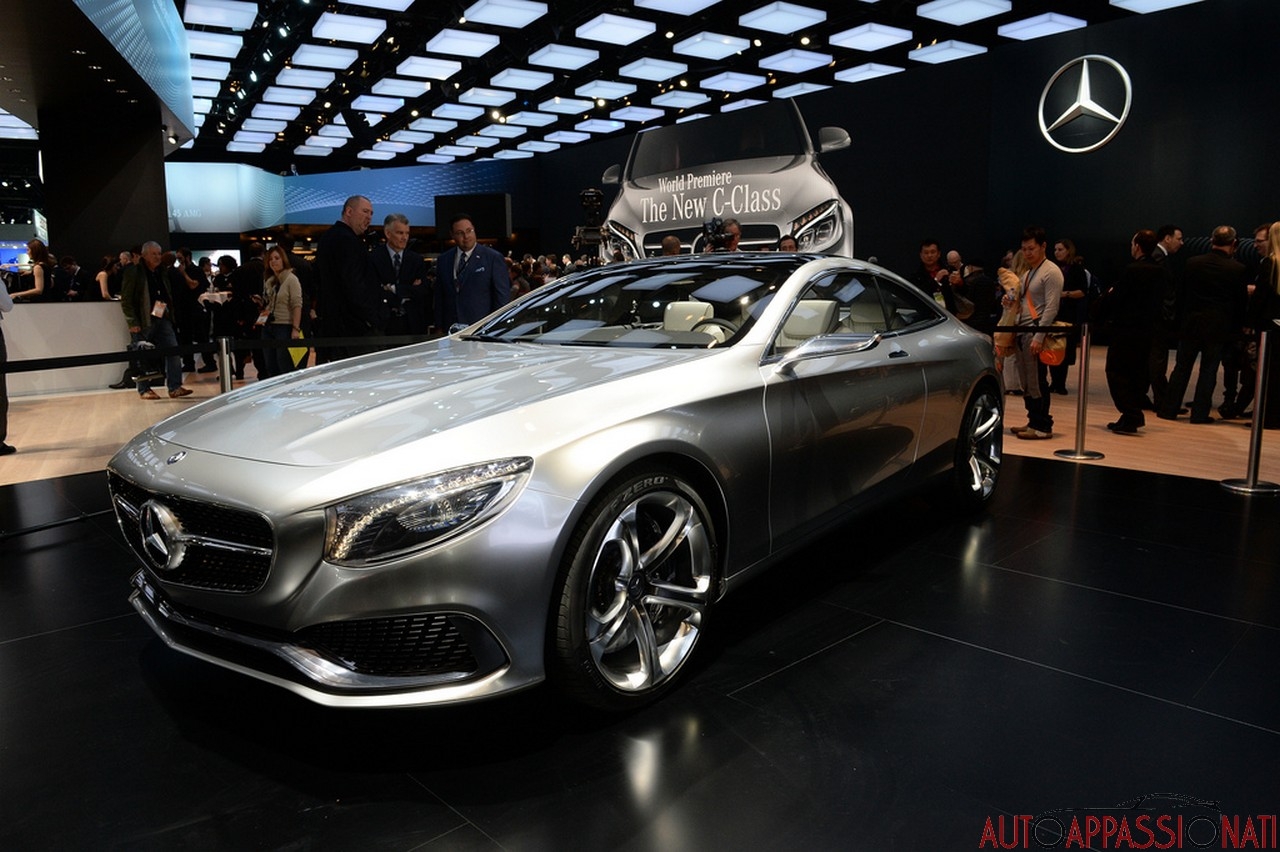 Mercedes-Benz Concept S-Class Coupé al NAIAS di Detroit