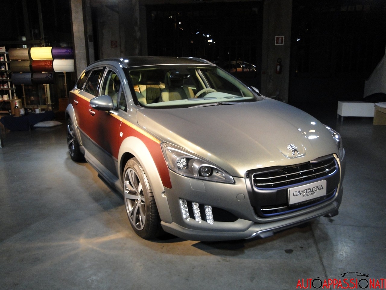 Peugeot 508 RXH firmata Castagna Milano