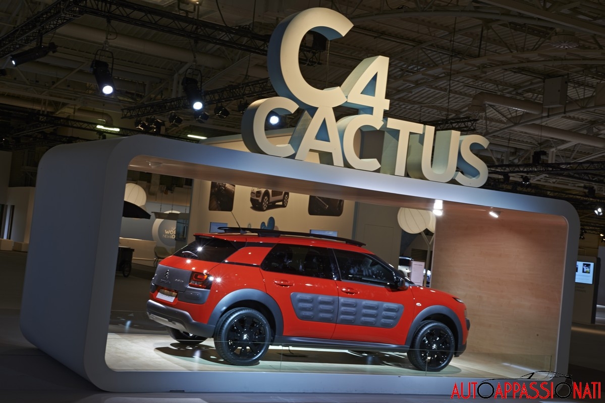 Citroen C4 Cactus: le foto della presentazione