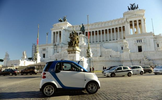 Roma ama car2go: più di 20.000 iscritti in quattro settimane