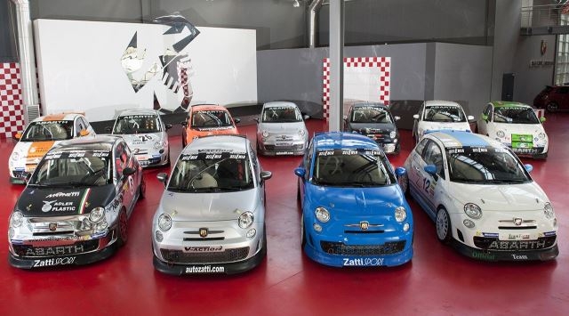 Abarth: consegnate le 695 Assetto Corse Evoluzione, protagoniste dei Trofei Abarth 2014