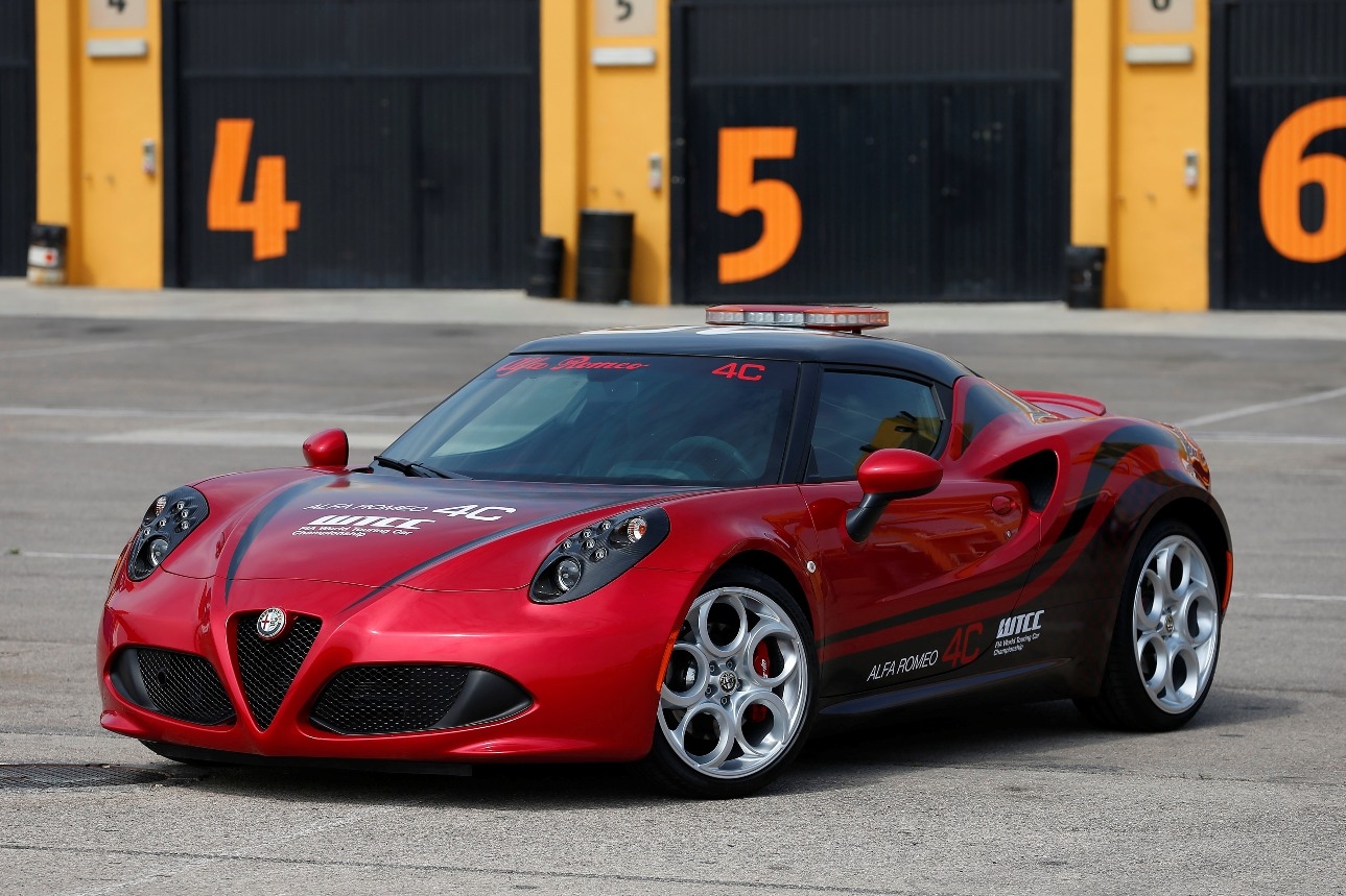 Alfa Romeo 4C Safety Car del FIA WTCC 2014: esordio in Marocco