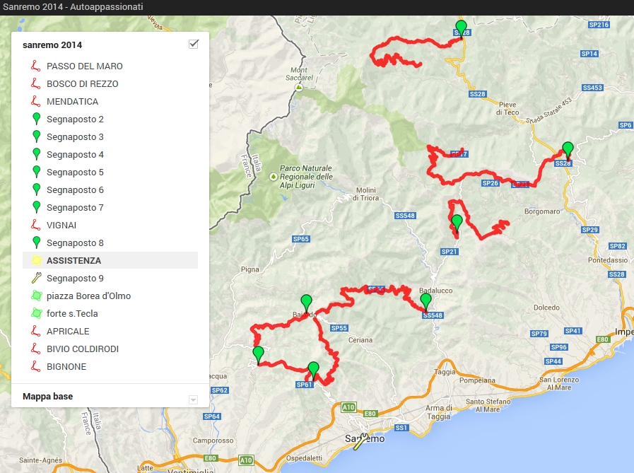 Rally di Sanremo 2014: il programma e le speciali nel dettaglio