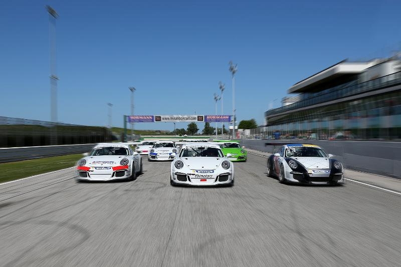 Shakedown Carrera Cup Italia 2014: a Misano Edoardo Liberati fa segnare il record della pista con la nuova 911 GT3 Cup