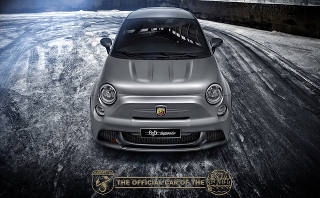 Abarth 695 biposto: è l’auto ufficiale della “Gumball 3000”