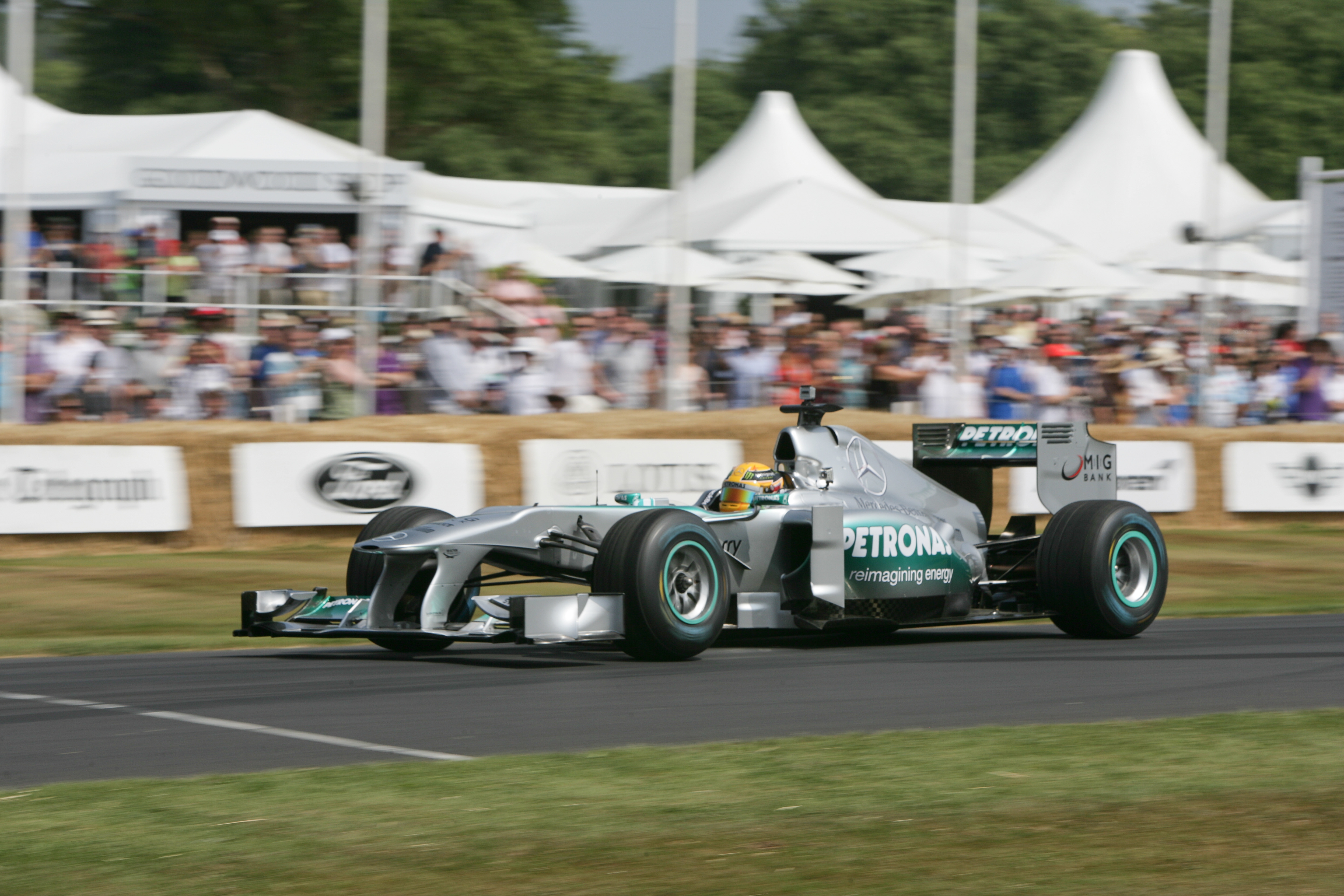 Al Goodwood Festival of Speed 2014 Lewis Hamilton guiderà la sua F1