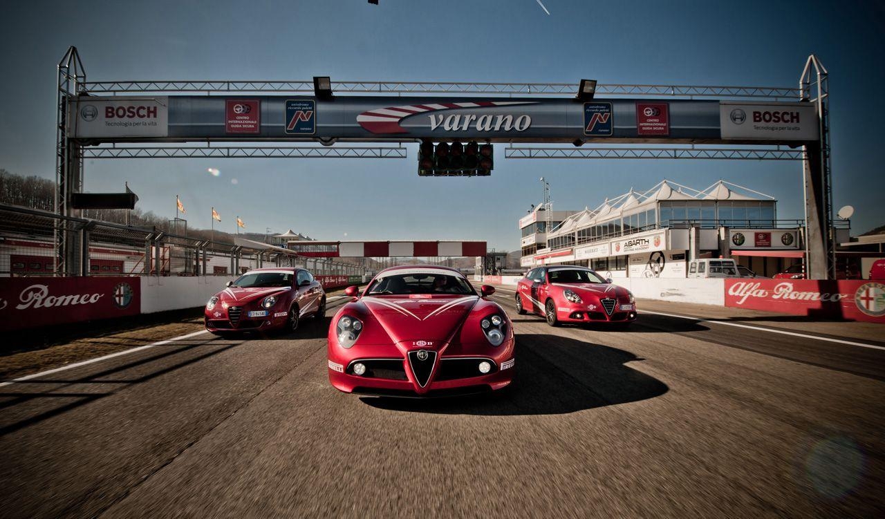 Il Corso di Guida Evoluta del Centro Internazionale Guida Sicura Alfa Romeo