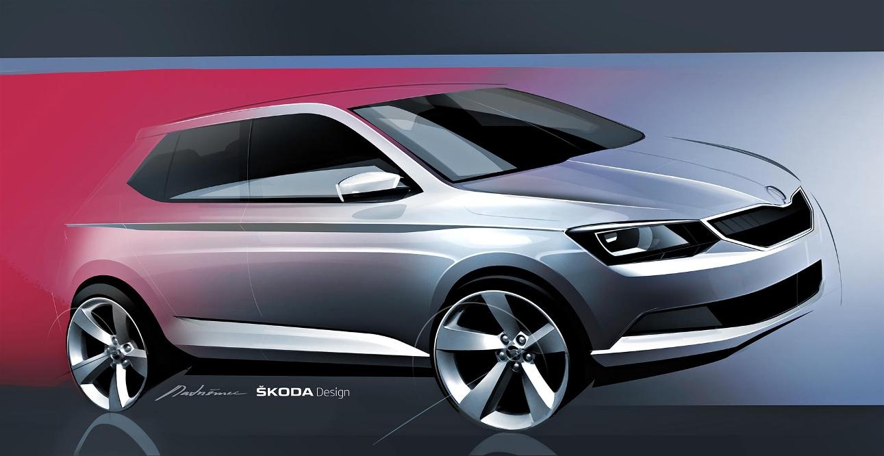 Nuova ŠKODA Fabia: il design in anteprima