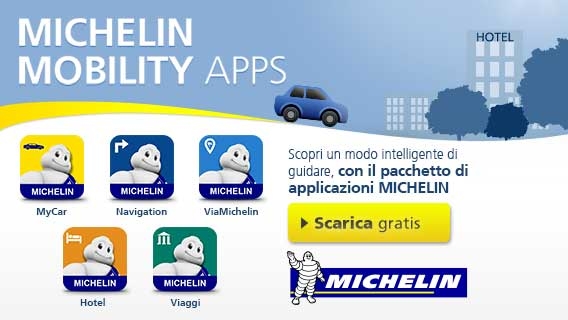 Michelin Mobility Apps: le 5 applicazioni da non perdere