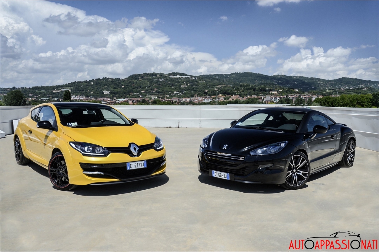 Renault Megane RS VS Peugeot RCZ-R