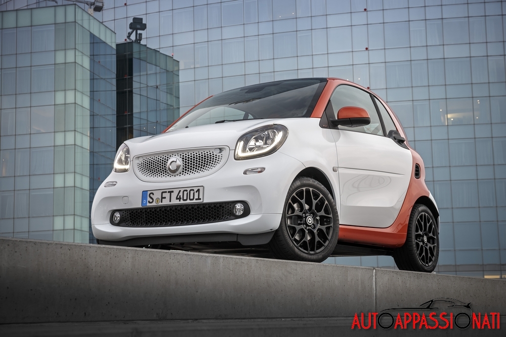 Nuova smart fortwo 2015: la prova in anteprima