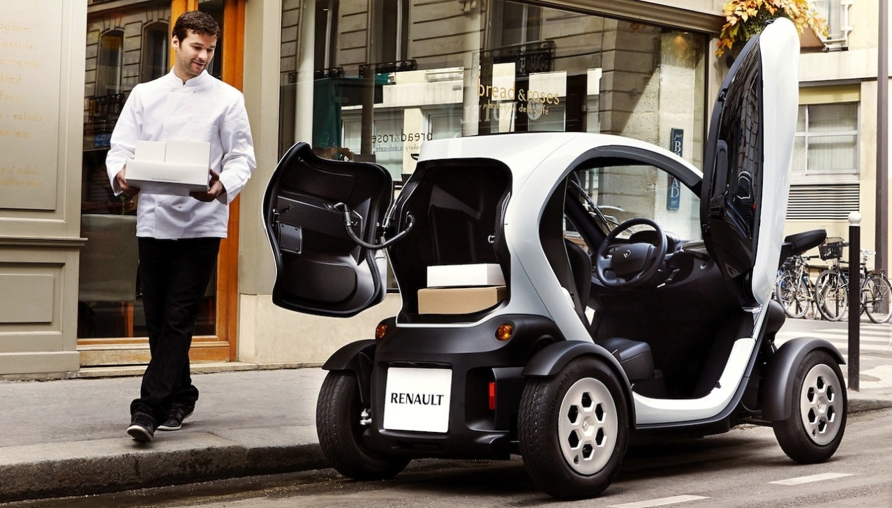 Renault Twizy Cargo: il bagagliaio al posto del sedile posteriore