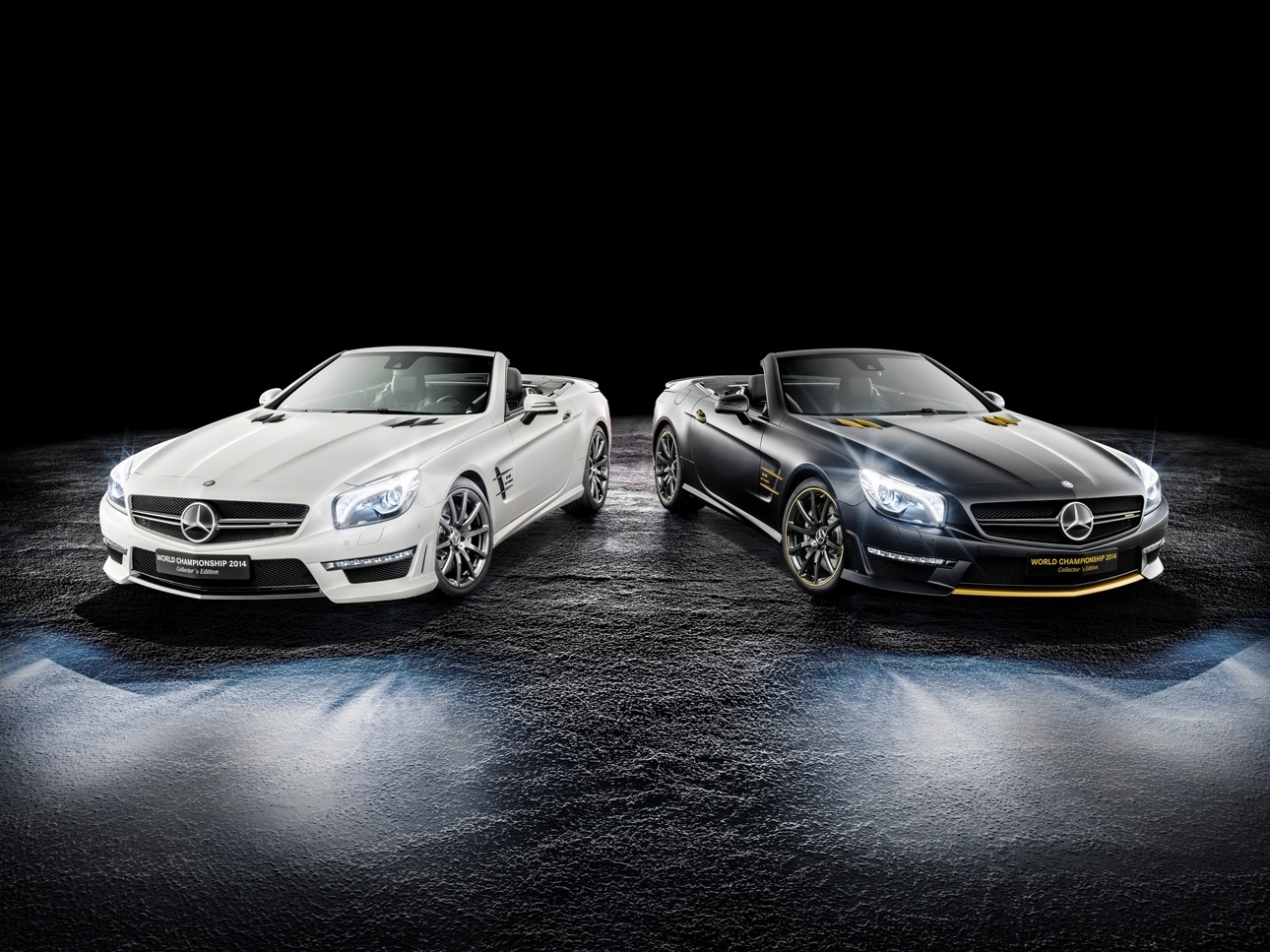 Mercedes SL 63 AMG limited edition dedicate a Lewis Hamilton e Nico Rosberg