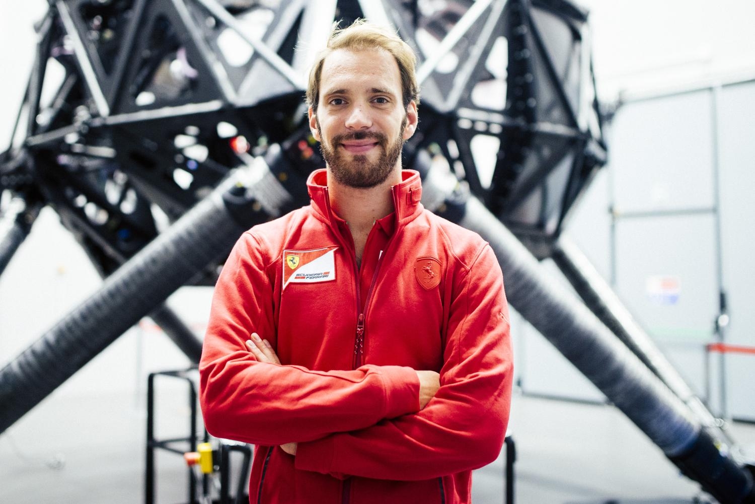 Per Jean-Eric Vergne è iniziato il lavoro in Ferrari