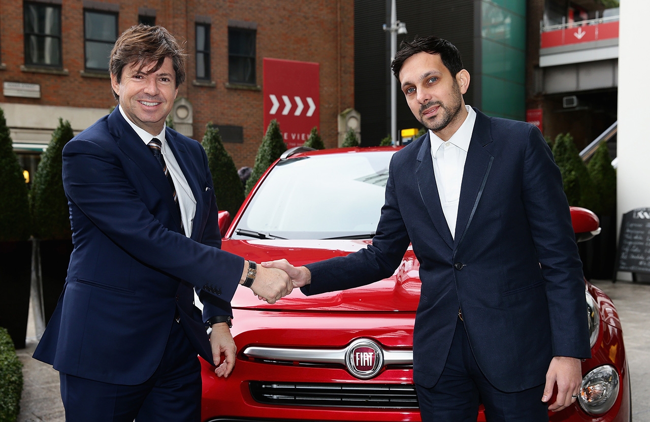 Fiat 500X protagonista della performance di Dynamo a Londra